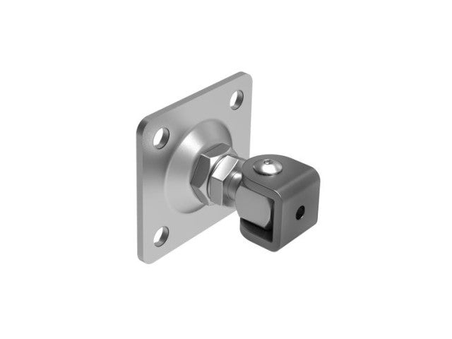 Balama reglabilă cu flanșă - soluție robustă pentru porți metalice