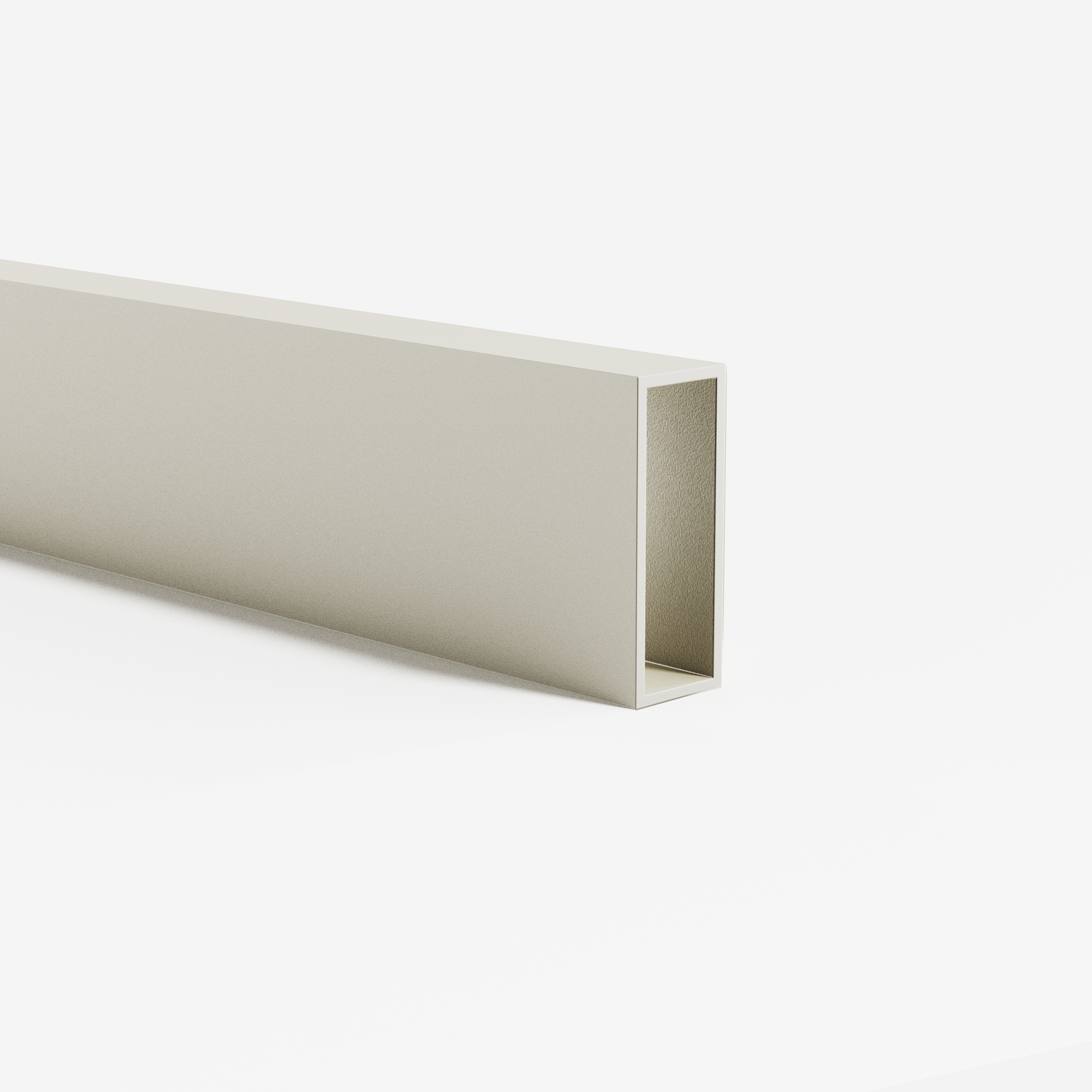 Profil rectangular aluminiu 6060-AlMgSi0,5 - construcții durabile