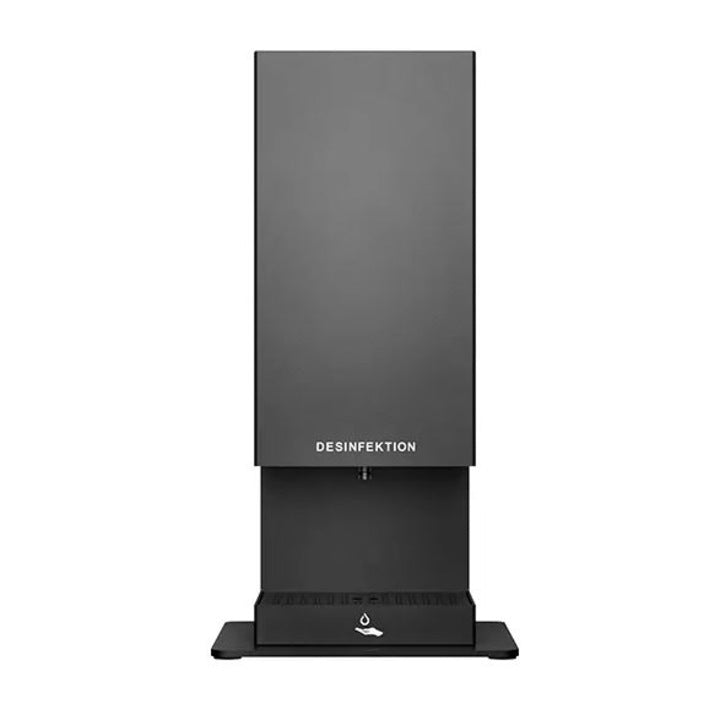 Dispenser de dezinfectare, Hydes, Mini, metalic, cu senzor, culoare: antracit