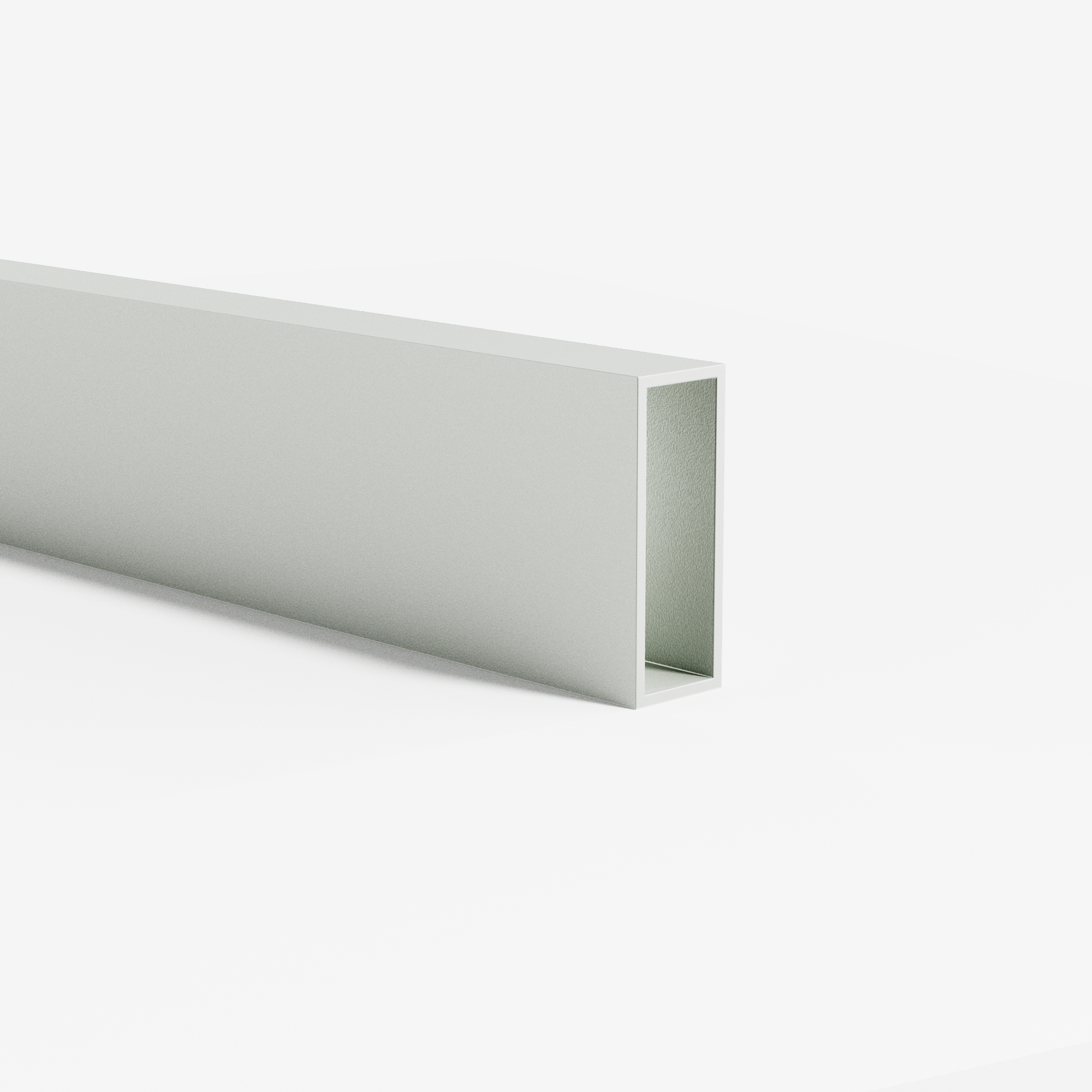 Profil rectangular aluminiu 6060-AlMgSi0,5 - construcții durabile